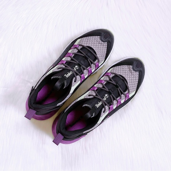 Timberland Men’s Solar Wave Low Taupe Mesh Sneakers - Picture 4 of 7